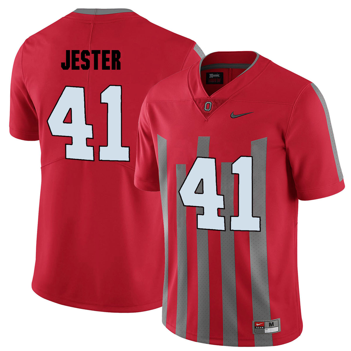 Hayden Jester Ohio State Buckeyes red Elite jersey
