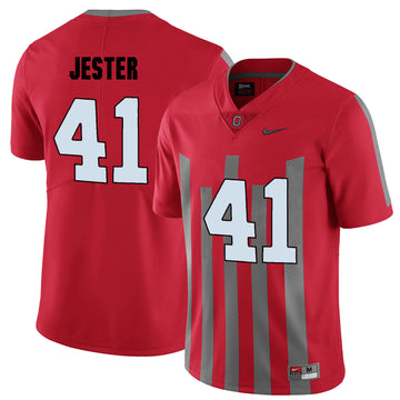 Hayden Jester Ohio State Buckeyes red Elite jersey