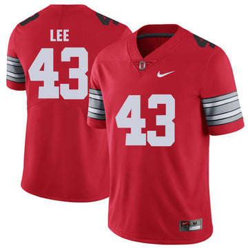 Darron Lee Ohio State Buckeyes red Limited jersey