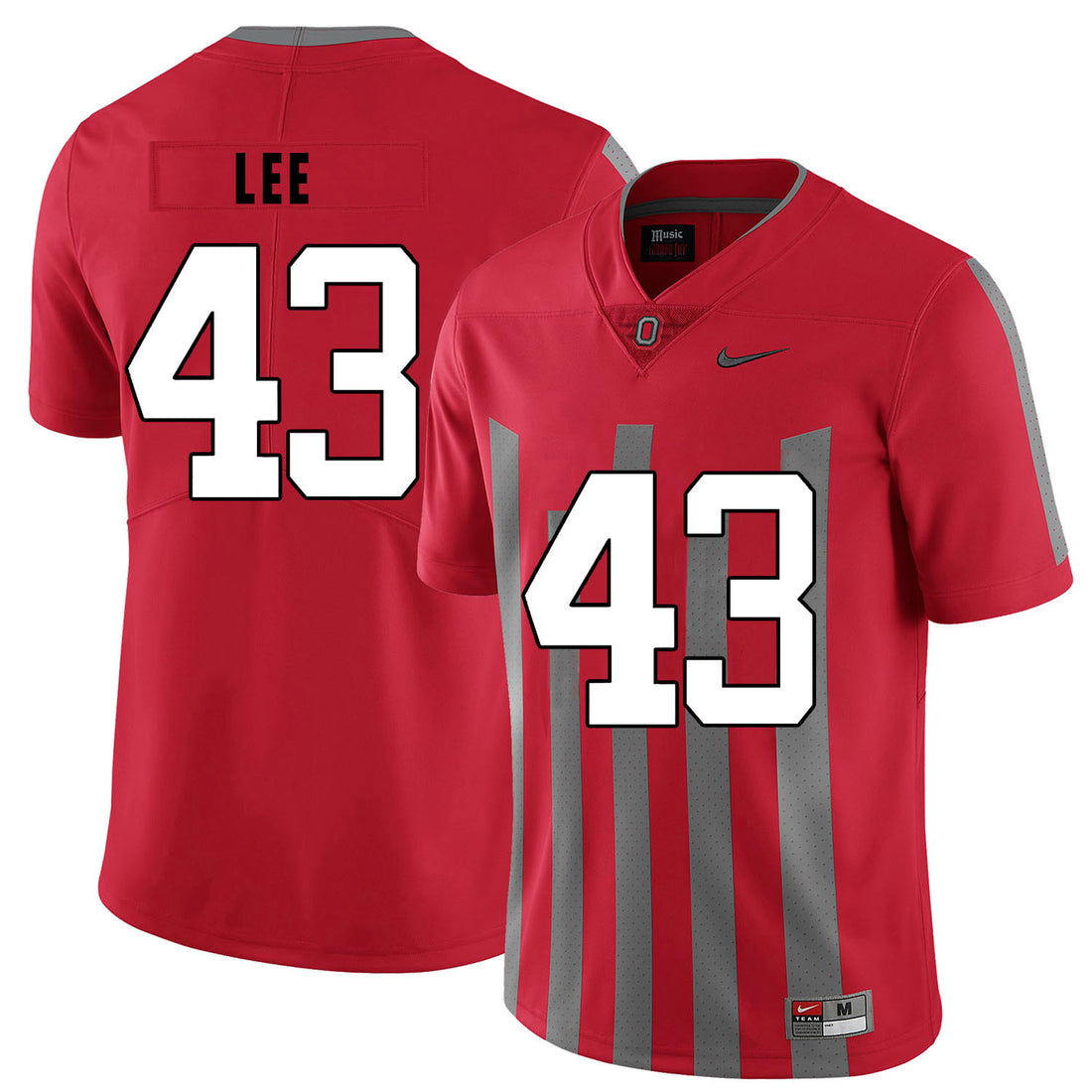 Darron Lee Ohio State Buckeyes red Elite jersey