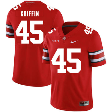 Archie Griffin Ohio State Buckeyes red jersey