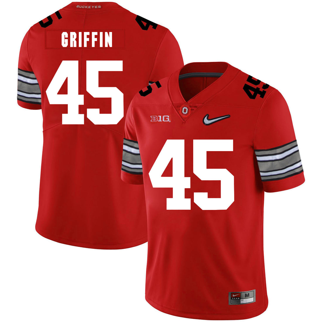 Archie Griffin Ohio State Buckeyes red jersey