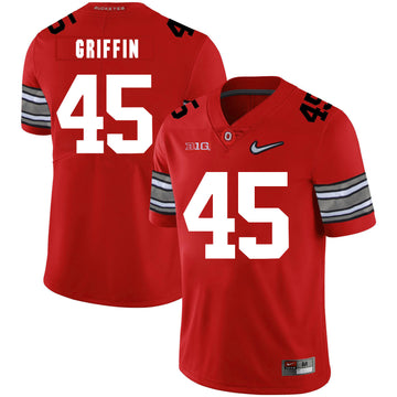 Archie Griffin Ohio State Buckeyes red jersey