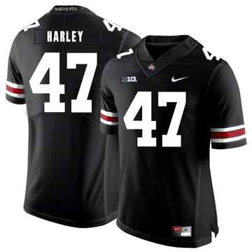 Chic Harley Ohio State Buckeyes black jersey