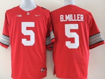 B.Miller Ohio State Buckeyes red jersey