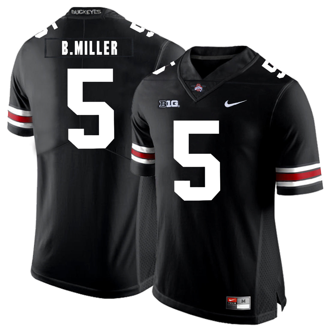 Braxton Miller Ohio State Buckeyes black jersey