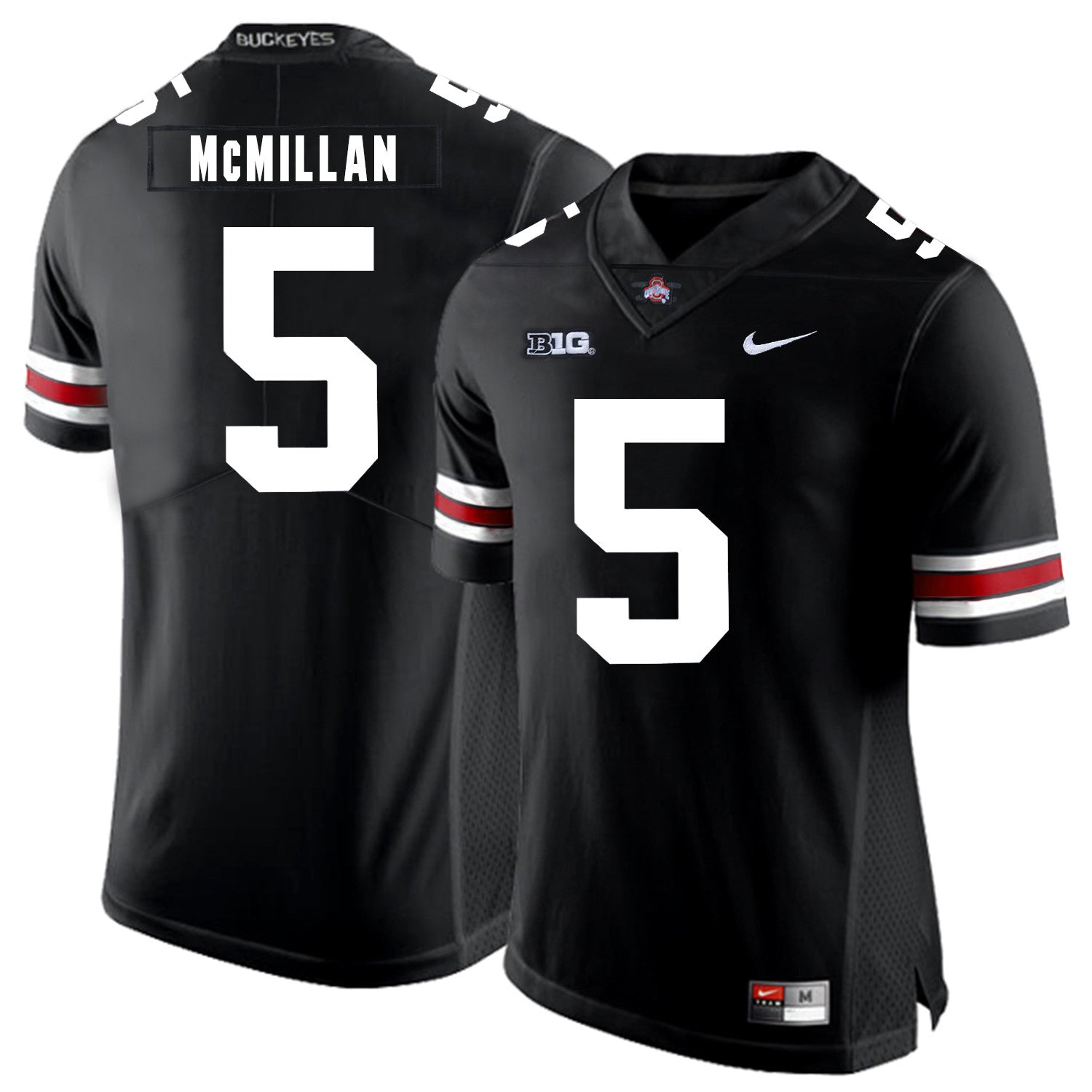 Raekwon McMillan Ohio State Buckeyes black jersey