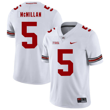 Raekwon McMillan Ohio State Buckeyes white jersey