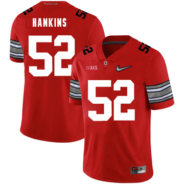 Johnathan Hankins Ohio State Buckeyes red jersey