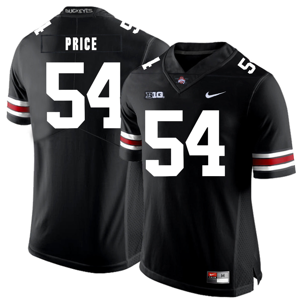 Billy Price Ohio State Buckeyes black jersey
