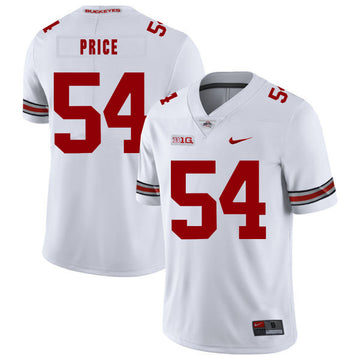 Billy Price Ohio State Buckeyes white jersey