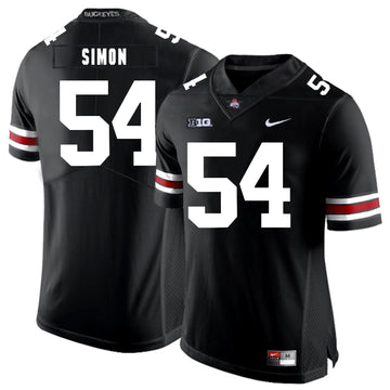 John Simon Ohio State Buckeyes black jersey