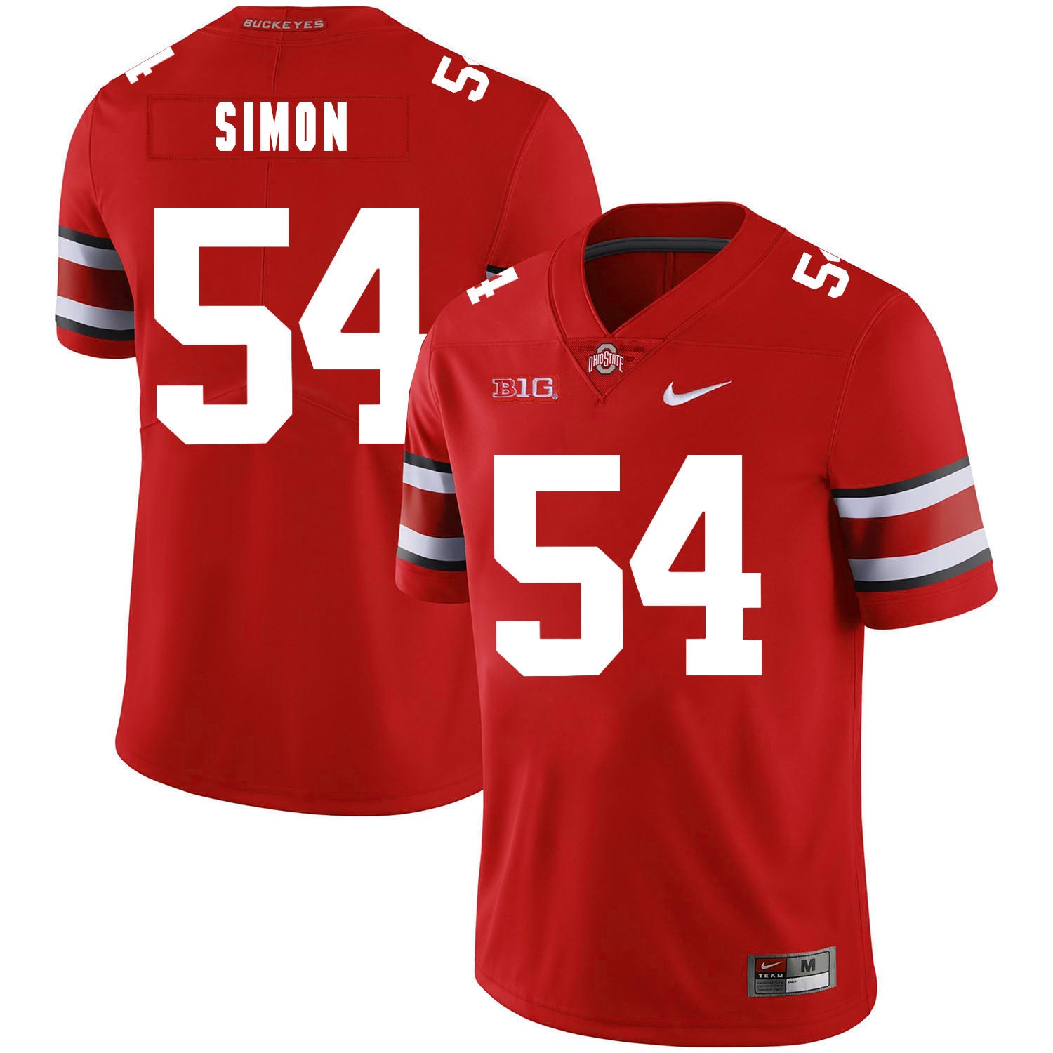 John Simon Ohio State Buckeyes red jersey
