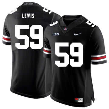 Tyquan Lewis Ohio State Buckeyes black jersey