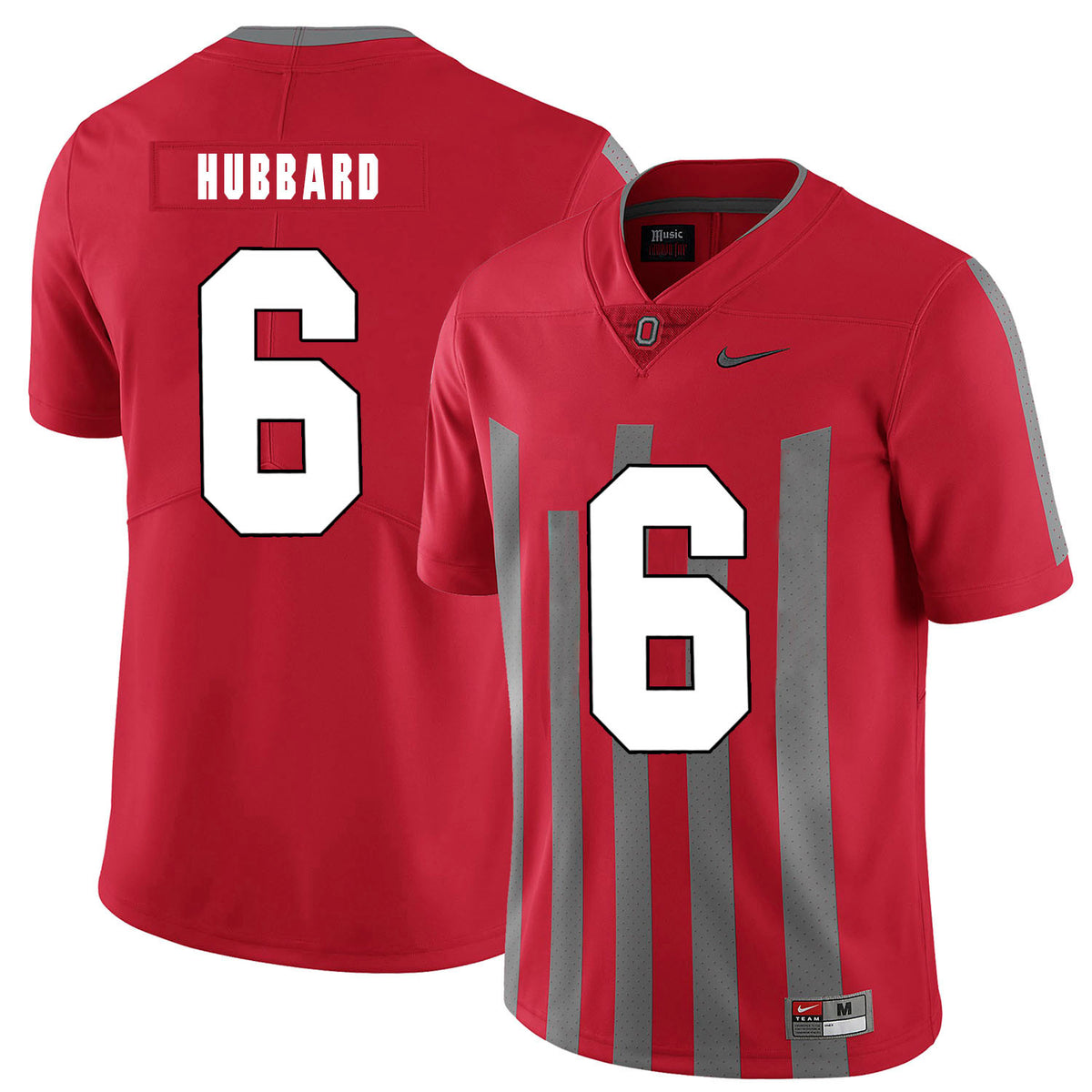 Sam Hubbard Ohio State Buckeyes red Elite jersey