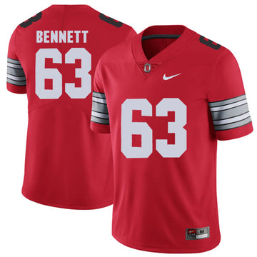 Michael Bennett Ohio State Buckeyes red Limited jersey