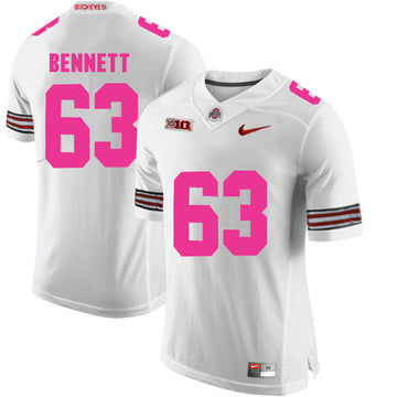 Michael Bennett Ohio State Buckeyes white jersey