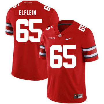 Pat Elflein Ohio State Buckeyes red jersey