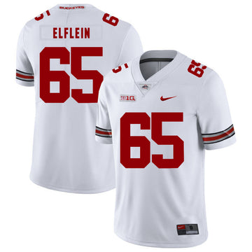 Pat Elflein Ohio State Buckeyes white jersey