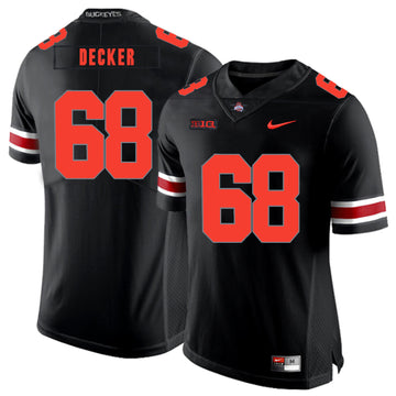 Taylor Decker Ohio State Buckeyes black Shadow jersey