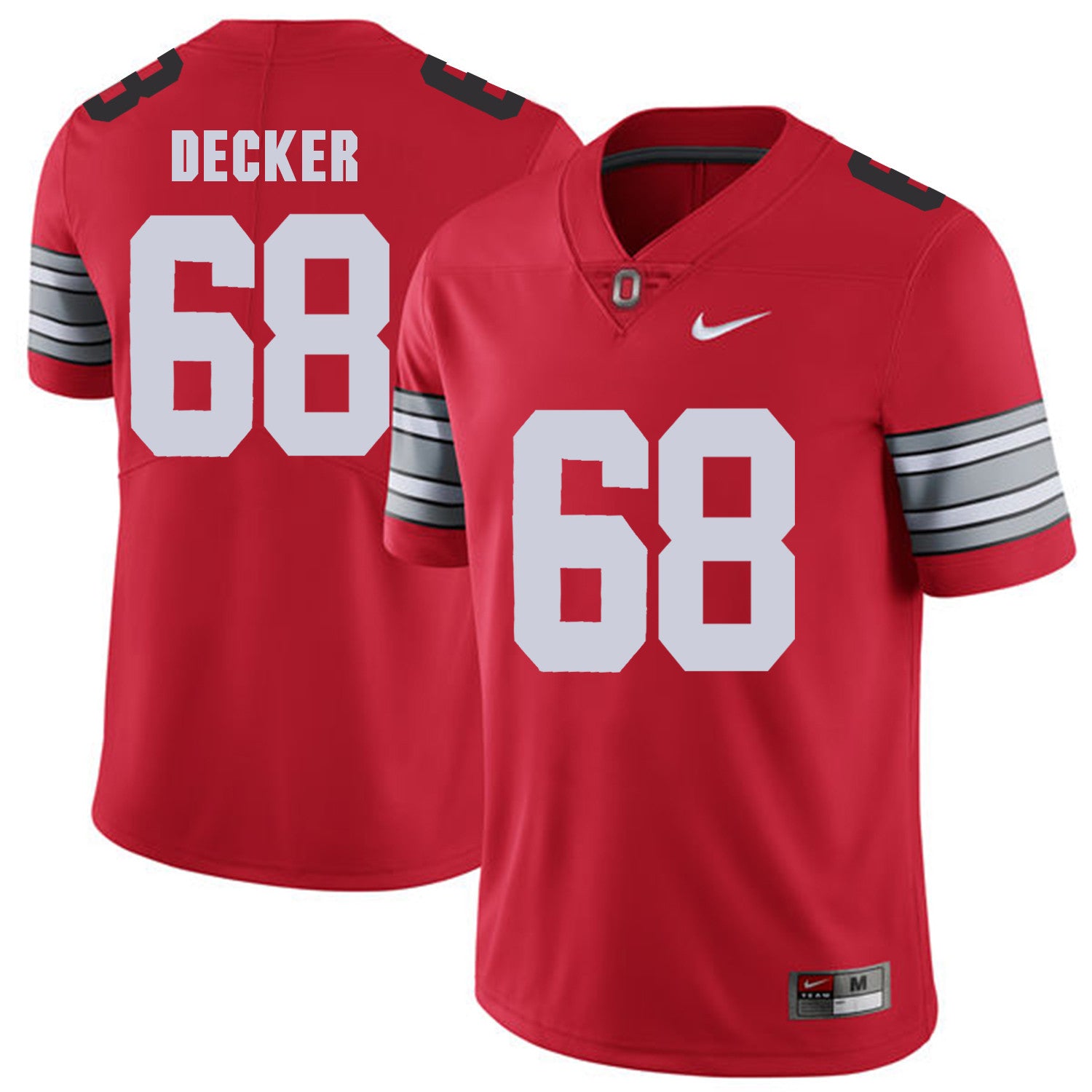 Taylor Decker Ohio State Buckeyes red Limited jersey
