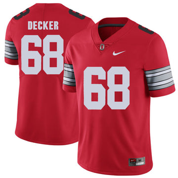 Taylor Decker Ohio State Buckeyes red Limited jersey