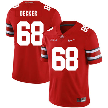 Taylor Decker Ohio State Buckeyes red jersey