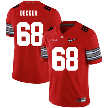 Taylor Decker Ohio State Buckeyes red jersey