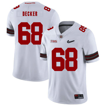 Taylor Decker Ohio State Buckeyes white jersey
