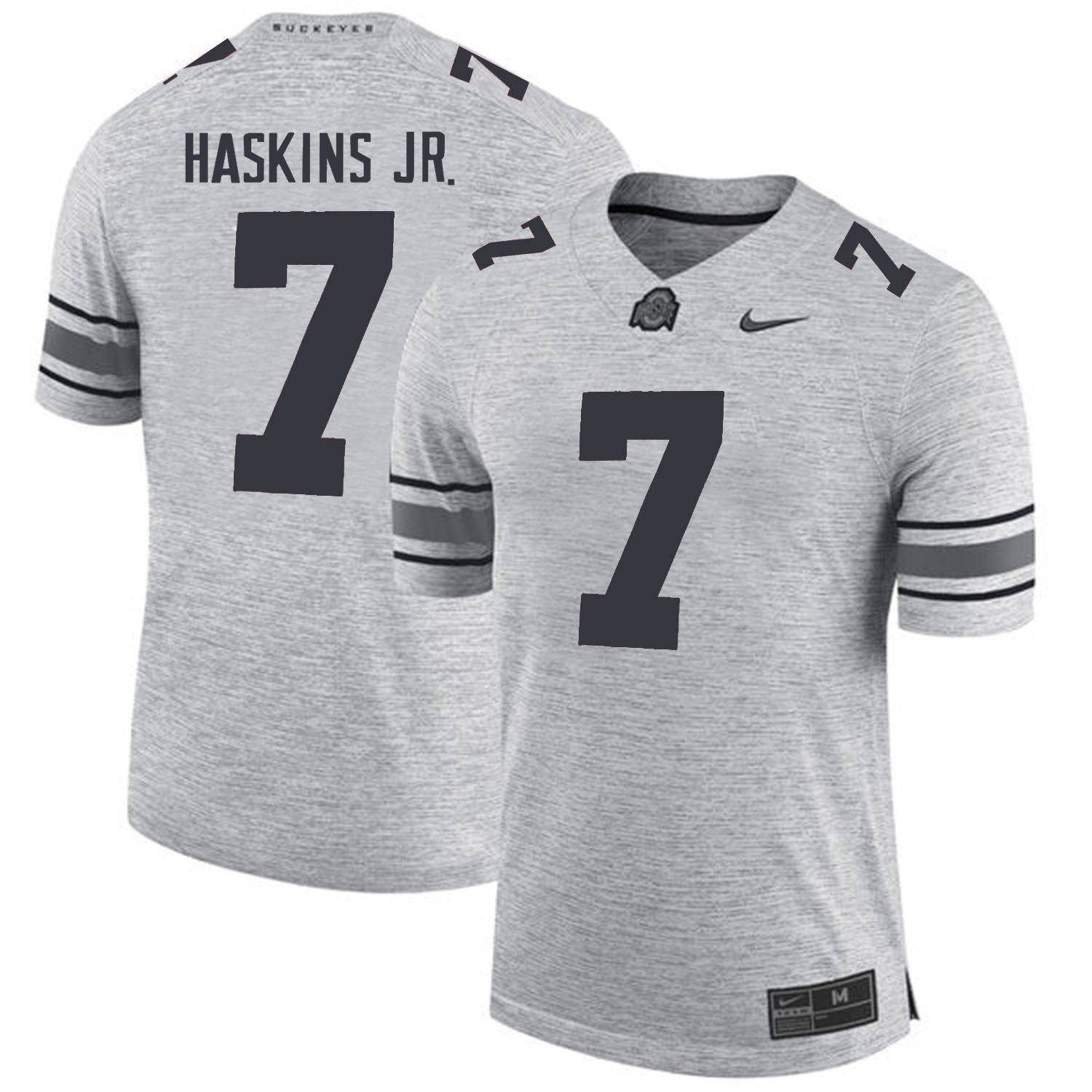 Dwayne Haskins Ohio State Buckeyes gray jersey