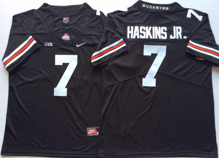 Dwayne Haskins Jr Ohio State Buckeyes black jersey