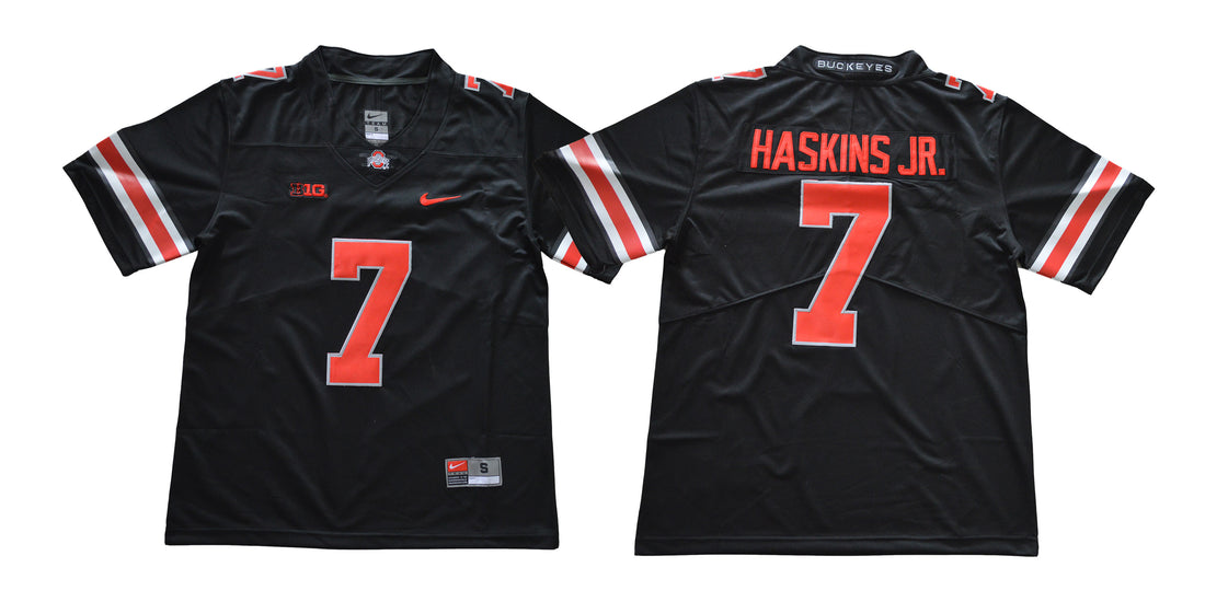 Dwayne Haskins Jr Ohio State Buckeyes black Shadow jersey