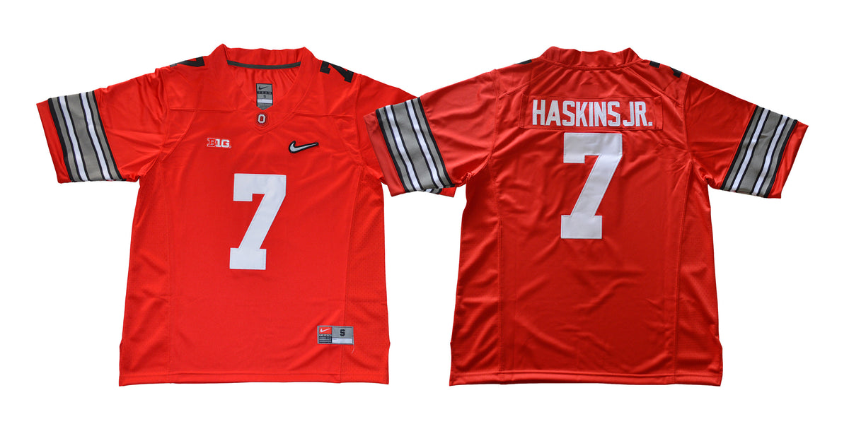 Dwayne Haskins Jr Ohio State Buckeyes red jersey