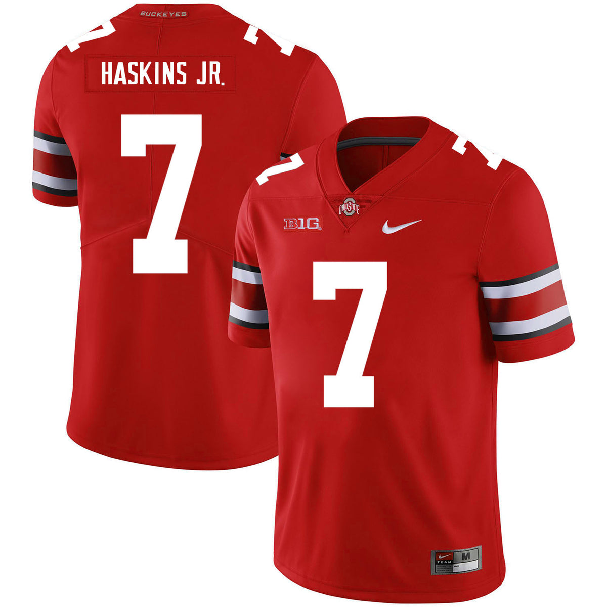 Dwayne Haskins Ohio State Buckeyes red jersey