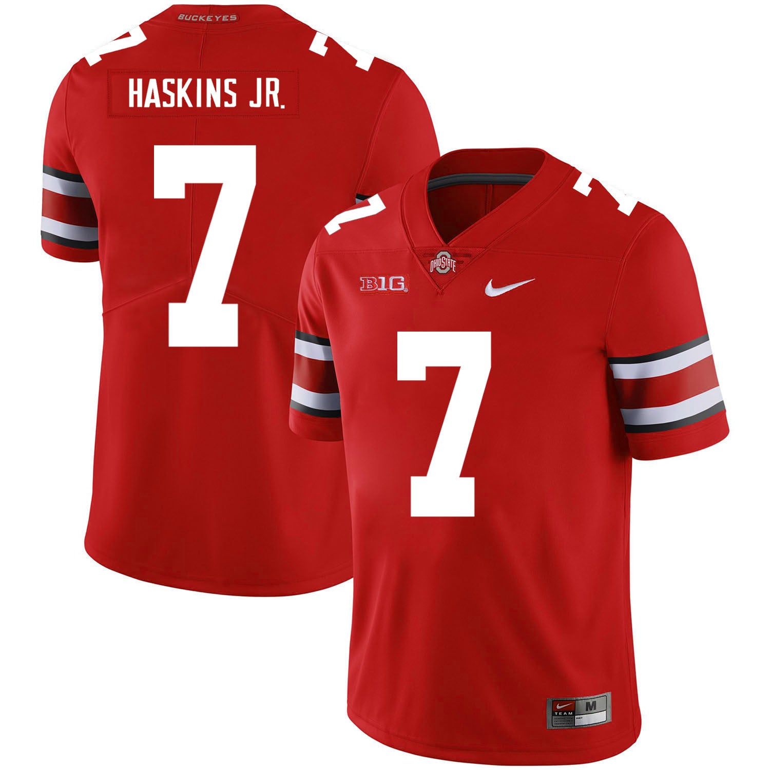 Dwayne Haskins Ohio State Buckeyes red jersey