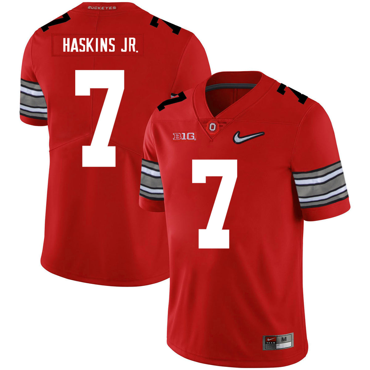 Dwayne Haskins Ohio State Buckeyes red jersey