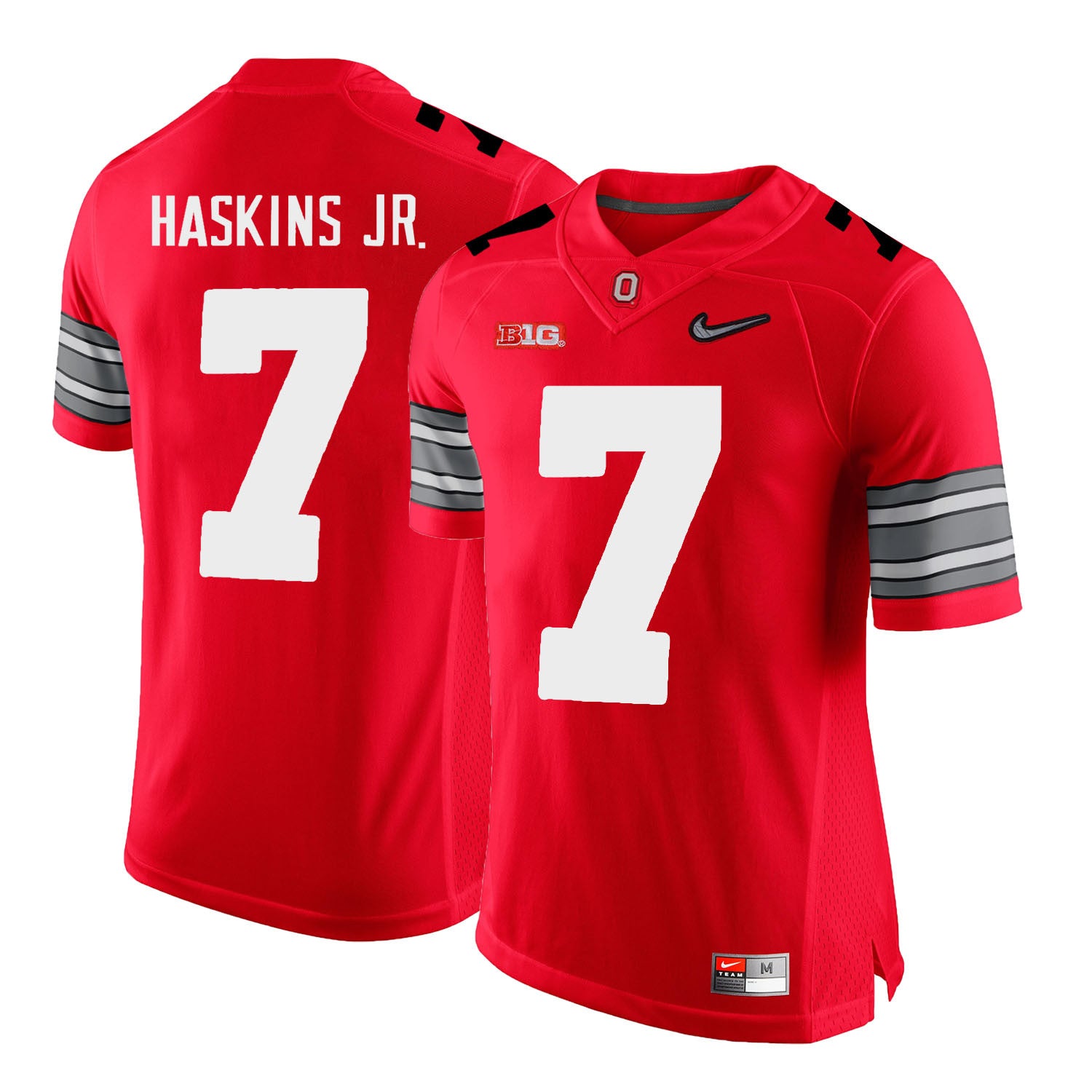 Dwayne Haskins Ohio State Buckeyes red jersey