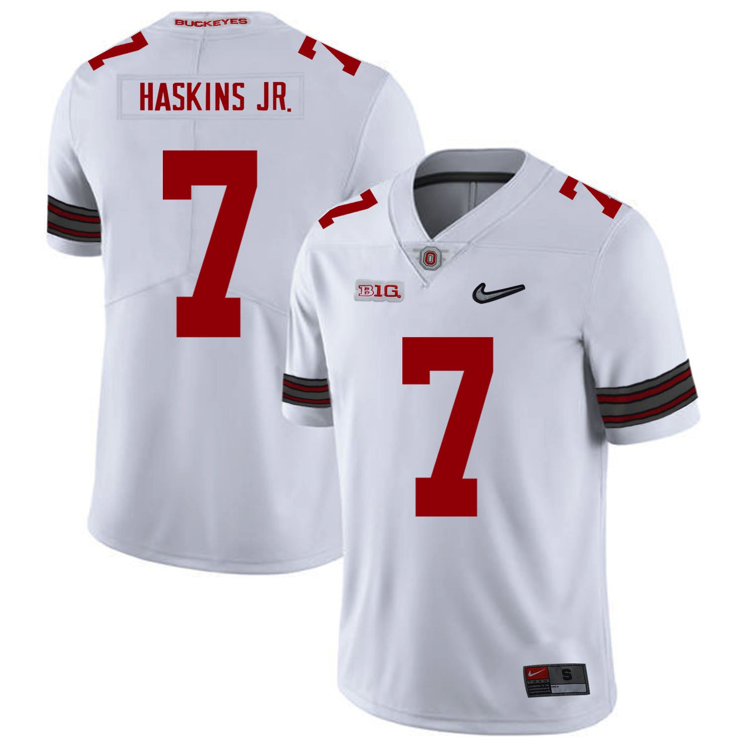 Dwayne Haskins Ohio State Buckeyes white jersey