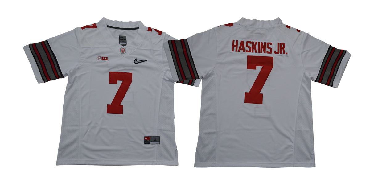 Dwayne Haskins Ohio State Buckeyes white jersey