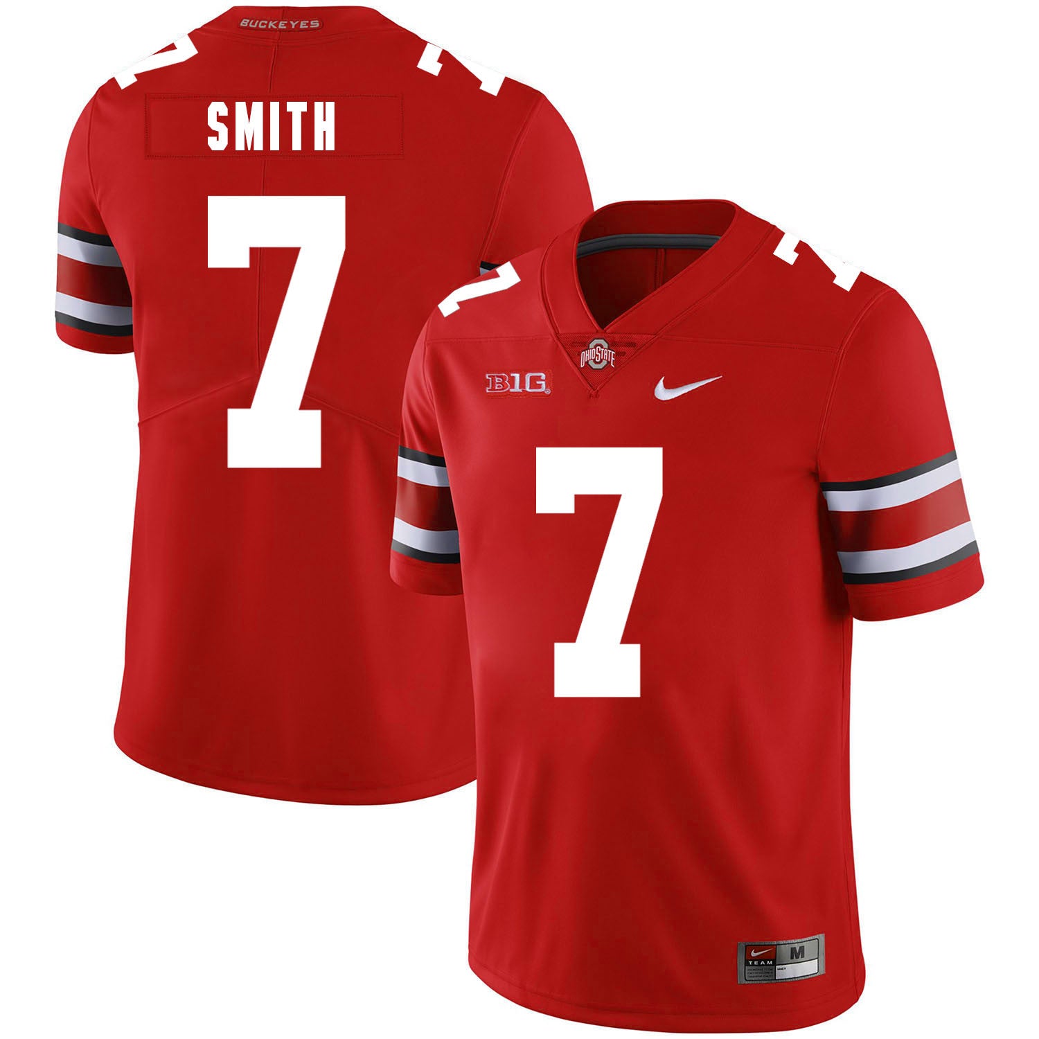 Rod Smith Ohio State Buckeyes red jersey