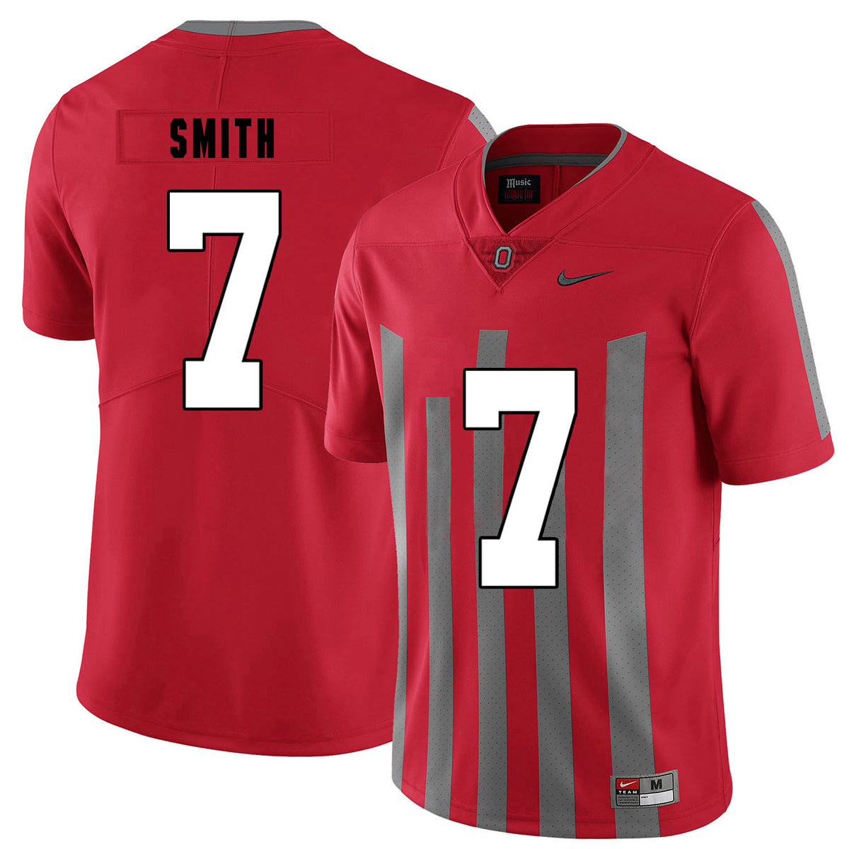 Rod Smith Ohio State Buckeyes red Elite jersey