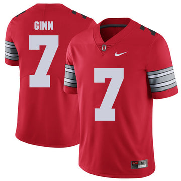 Ted Ginn Jr Ohio State Buckeyes red Limited jersey