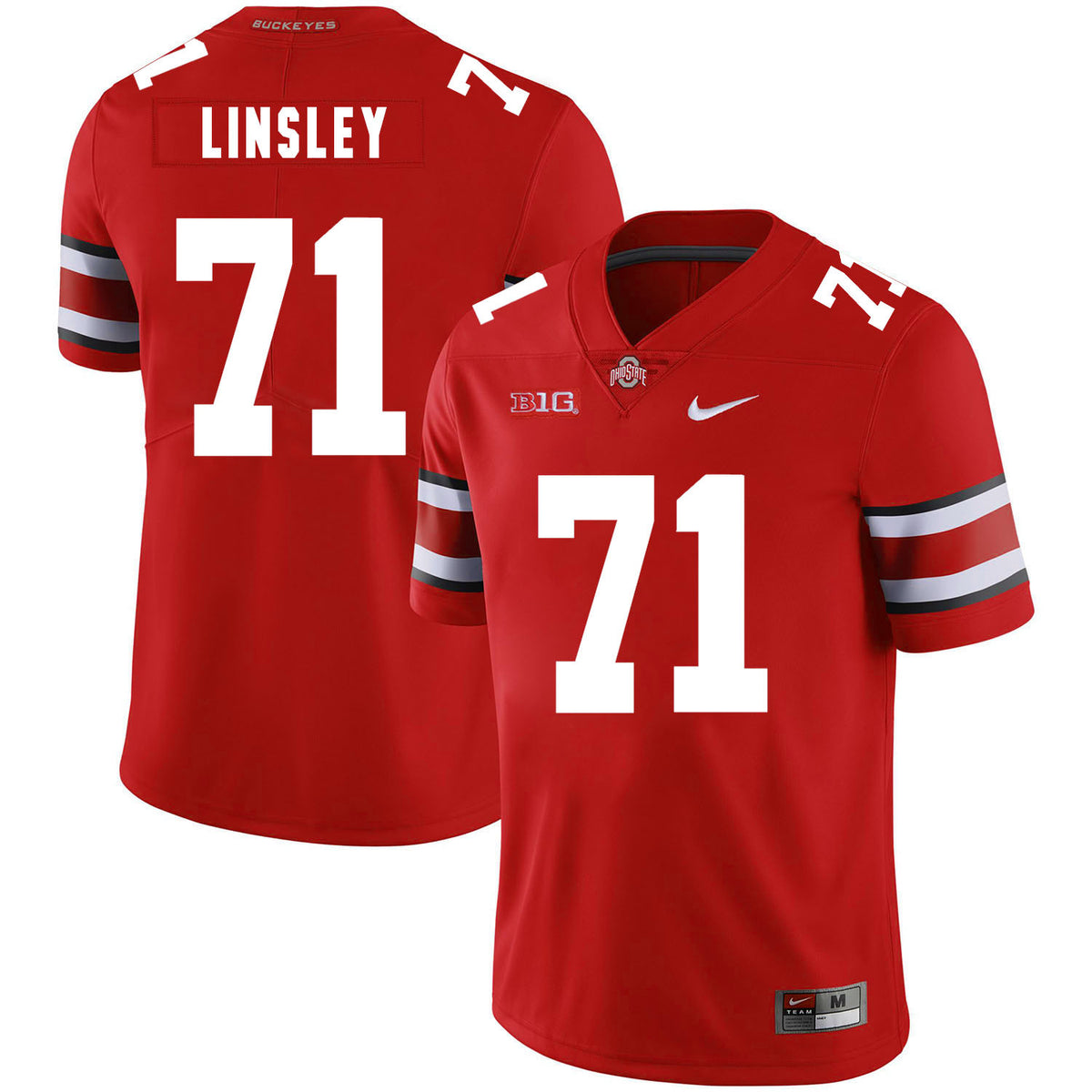 Corey Linsley Ohio State Buckeyes red jersey
