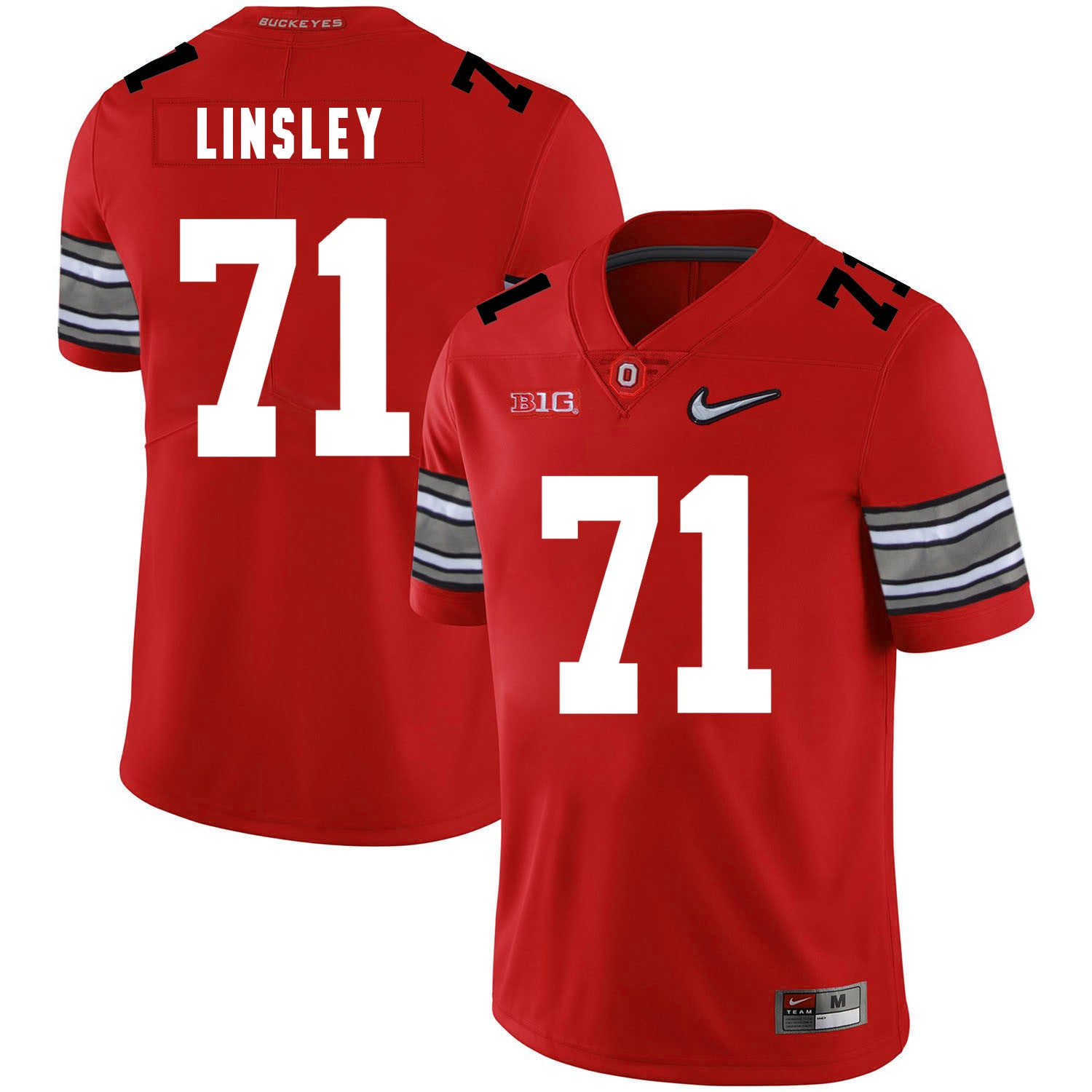 Corey Linsley Ohio State Buckeyes red jersey