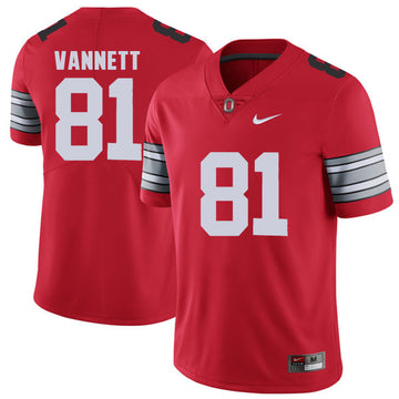 Nick Vannett Ohio State Buckeyes red Limited jersey