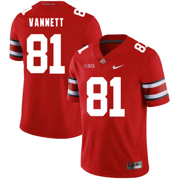 Nick Vannett Ohio State Buckeyes red jersey