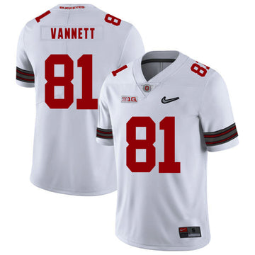 Nick Vannett Ohio State Buckeyes white jersey