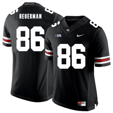 Jeff Heuerman Ohio State Buckeyes black jersey