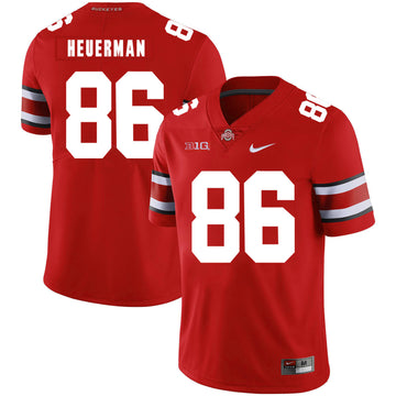 Jeff Heuerman Ohio State Buckeyes red jersey