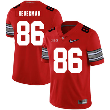 Jeff Heuerman Ohio State Buckeyes red jersey